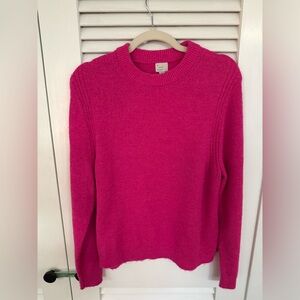 a new day Vibrant Pink Crew Neck Sweater
